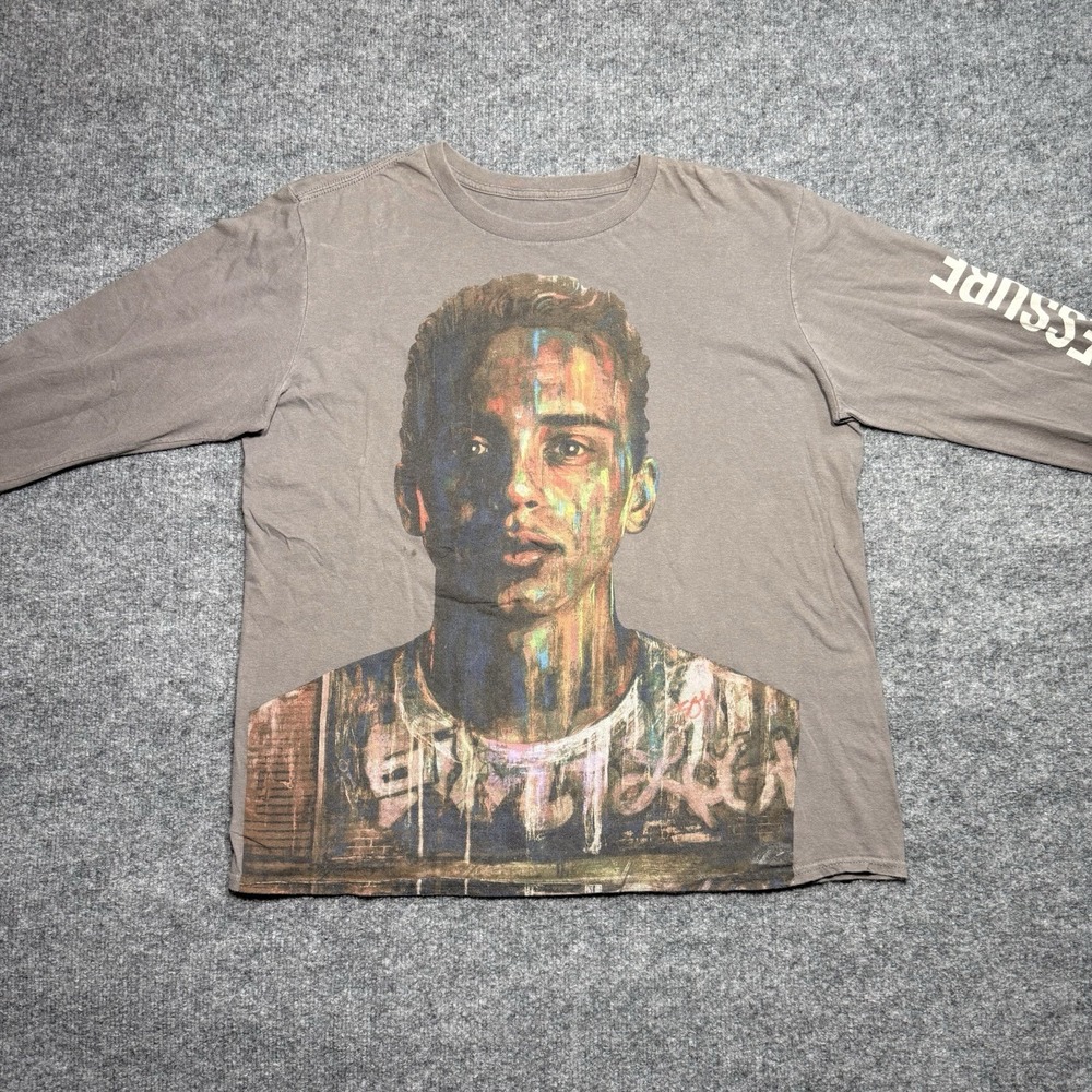 Logic Shirt Long Sleeve Under Pressure Concert Shirt Band Tee Music Size Large